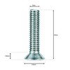 M3 (3mm x 35mm) Phillips Countersunk Machine Screws Flat Head