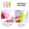 Beatifufu 3pcs Bottle Rabbit Shampoo Silicone Squeeze Bottle Lotion Squeeze