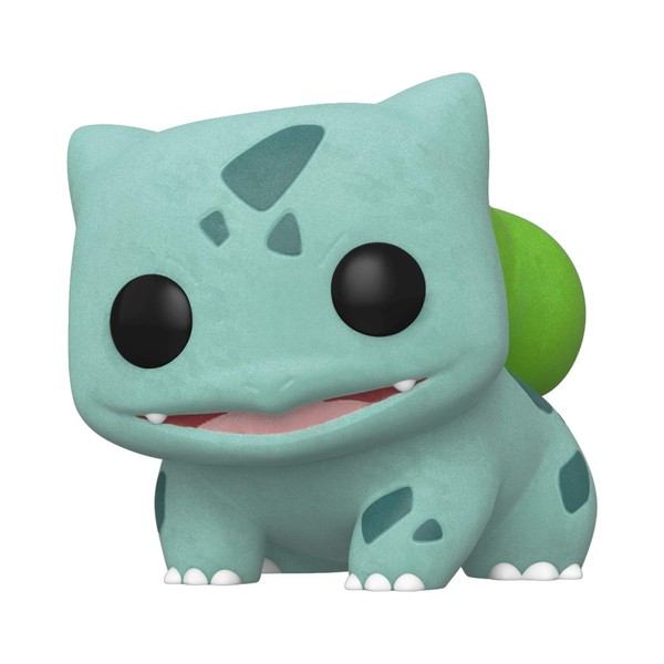 Funko Pop! Games: Pokémon - Flocked Bulbasaur Vinyl Figure, Spring Convention Exclusive