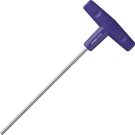 VESSEL T-Handle Screwdriver, Hexagonal, 0.2 inch (5 mm) on the other side TW-H