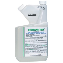 MSA 10009971 Confidence Plus Liquid Germicidal Cleaner, 32 oz. Volume