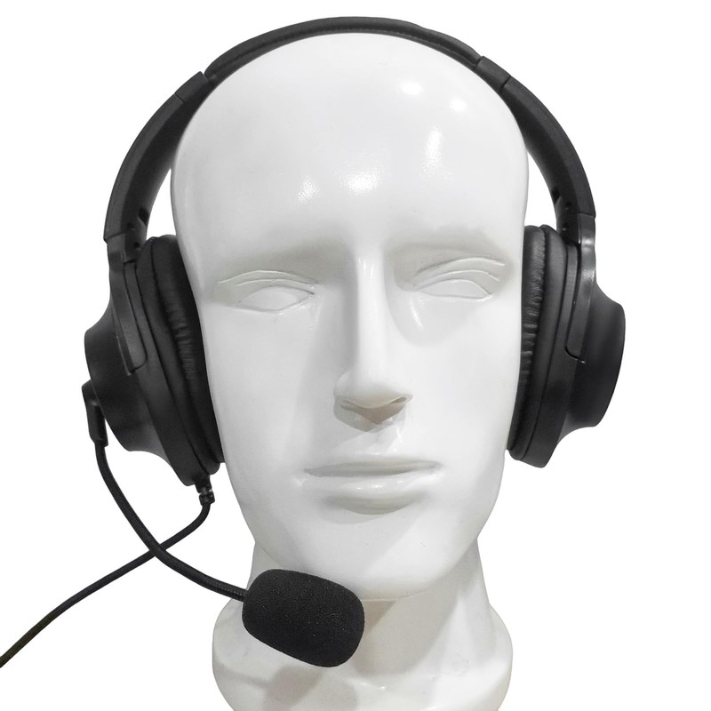 stdgove Over Ear Earpiece Noise Canceling Construction Work Headset with