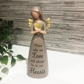 Memorial Angel Figurine Ornament Collectible Figure Gift for Someone who has lost Someone Special Sympathy Gift with Thoughtful Words and Sentimental Verse Memorial Guardian Angel