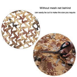 iunio Camo Netting Camouflage Netting, Camo Net Bulk Roll Camouflage Mesh Nets for Hunting Blind Deer Stand Military Party Decorations Sunshade Camping Shooting (16.4ftx4.9ft, Desert Digital)
