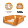 Lutema Indoor/Outdoor Training Dog Potty Tray for Small and Medium