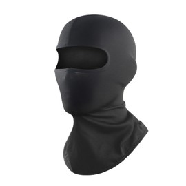 2THESTARS Balaclava Ski Mask Summer Cooling Face Cover Lightweight Shiesty Mask for Men Women UV Protector Unisex Motorcycle - Black