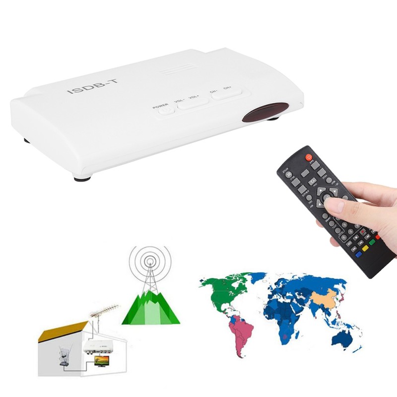 ISDB-T Digital Terrestrial Converter TV BOX Receiver Video Receiver 1080P