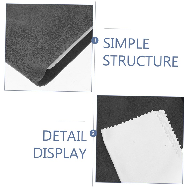 Operitacx Small Dry Erase Whiteboard Notebook Pu Cover A5 Size