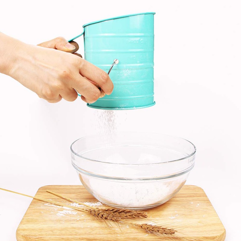 Webake Flour Sifter 3 Cup Stainless Steel Baking Sifter with