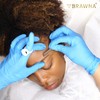 BRAWNA Pack of 10 Eyebrow Razor Blades - Stainless Steel