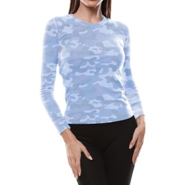 Andrew Scott Women's Base Layer Thermal Tops | 100% Cotton - Multi Packs Colors