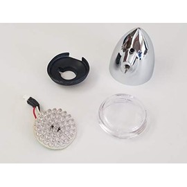 Big Dog Motorcycles OEM Front LED Turn Signal Assembly (w Smooth Lens) 2003-11