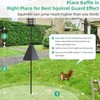 Squirrel Baffles for Bird Feeder Plastic Pole Mounting Squirrel Proof