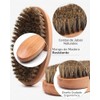 2 Cepillos Barba Hombre, Cepillo Barba Jabalí Madera Regalo Viaje