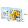 Q-FLA Bath Fragrance Flower Shaped Bath Salt, Flower Arrangement Box,