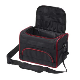 Anself Hair Scissor Bag Salon Barber Handbag Hairdressing Comb Tools Bag Makeup Storage Bag Travel Hair styling Carrying Case with Shoulder Strap