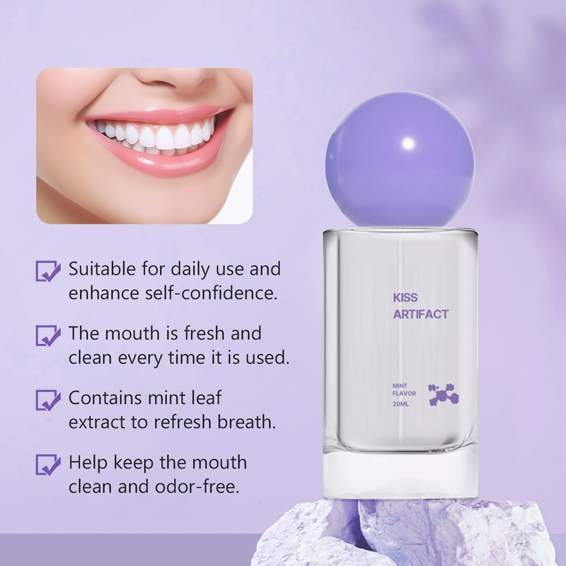 2Pcs Probiotic Oral Spray for Long-Lasting Freshness, Alcohol-Free Oral Spray