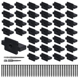 600PCS Hidden Fasteners Hidden Deck Fasteners for Composite Decking Board Fasteners Composite Deck Fasteners with Screws and Drill Bits