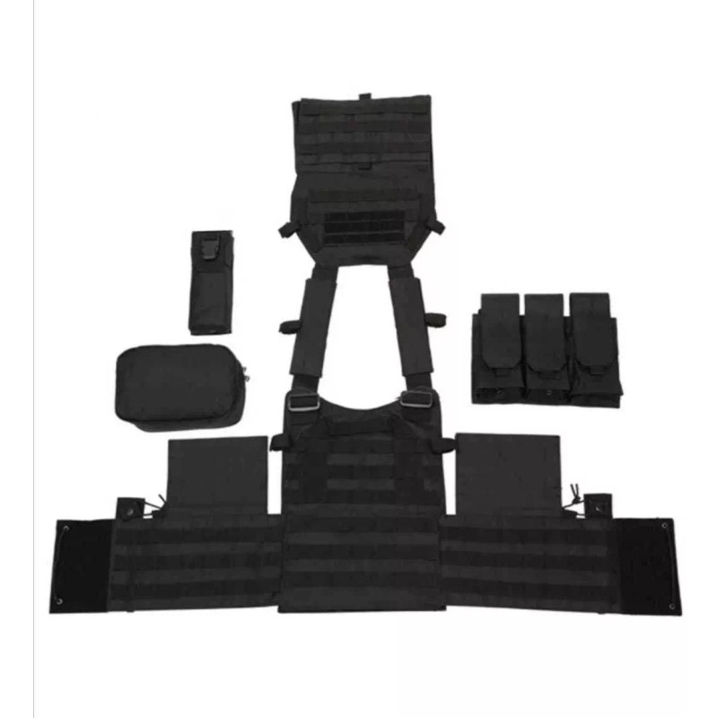 BOSSCO Chaleco Tactico Militar Paintball Airsoft Gotcha Policia