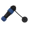 2Pcs SD16 IP68 Waterproof Aviation Connector SD16 Female Plug Male