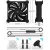 Novonest USB Cooling Fan USB Fan 12cm USB Fan PC