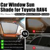 Car Window Sun Shade for Toyota RAV4 2020-2025,Magnetic 2PCS Front
