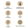 TOMO-1 CO2 meter sets NDIR sensor. Meet temperament, vochtigheid in