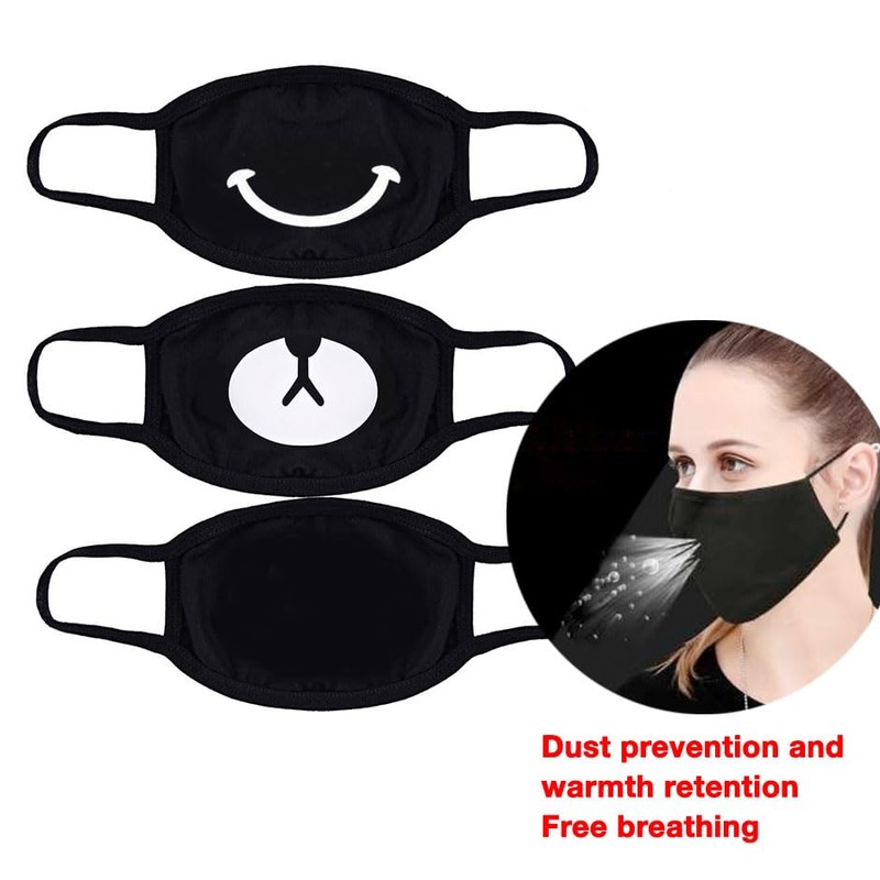 Generic Washable Face Mask Anti Pollution Cotton Masks Reusable Mouth