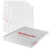 Esselte Punched Pocket, Pack of 100, Holds up to 30