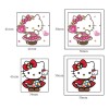 Zcxdf 40pcs Temporary Cats Tattoos for Kids Hello cat kittys