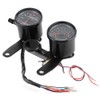 Universal Motorcycle LED Odometer Meter Tachometer Gauge Speedometer Instrument 12V