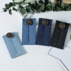 YFFSFDC Waist Adjustment Buttons, Set of 4, Waist Extender, Waist
