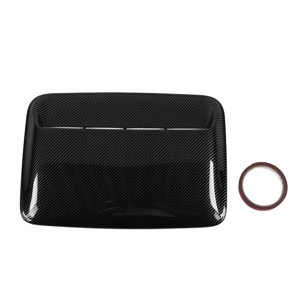 Hood Scoop Cover Black Automotive Modification Replacement Refurbishment Body Decorative