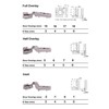 HAFELE 110 Degree Kitchen Cabinet Cupboard Soft Close Door Hinge