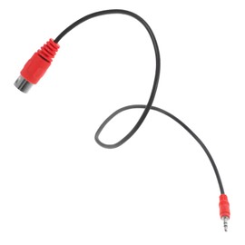 Mikinona Versatile 3.5mm to 5-pin Audio Adapter Cable 90-Degree Angle Design for Enhanced Sound
