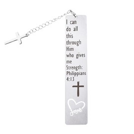 Bible Bookmark for Men Boys Christian Gifts for Him Husband Religious Inspirational Gifts for Friend Son Baptism Gifts for Reading Men Dad Christmas Birthday Gifts for Boyfriend Men Book Mark