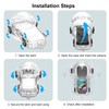 PULUZ 60m Waterproof Dive Case for Insta360 X5, Invisible Underwater