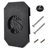 Siding Mounting Kit, 8141DBL Outdoor Fixture Mounting Block with Built-in
