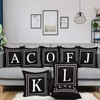 ASPMIZ Throw Pillow Covers English Alphabet A Pillow Covers, Initial