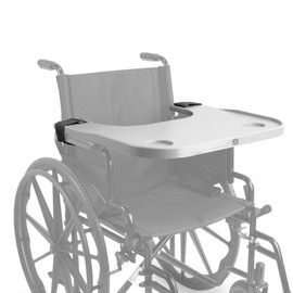 PEPE Mobility - Wheelchair Tray with Cup Holder, Removable and Easy-to-Fit Table for Adults