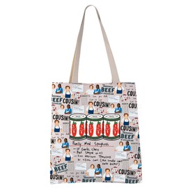 Bear TV Show Tote Bag Chicagoland Restaurant Tinned Tomato Gift Bear TV Show Fans Gift (Tinned Tomato tote CA)
