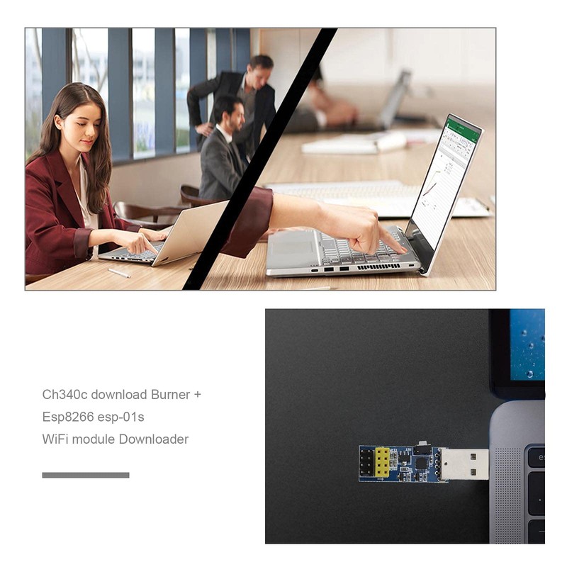 Create idea ESP8266 ESP-01 ESP01S Serial Wireless Transceiver WiFi Module