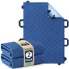 Positioning Bed Pad with 8 Reinforced Handles 2 Pack -