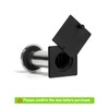 Peephole Security Cap Set, Home Door Viewer Cover with Self-Adhesive