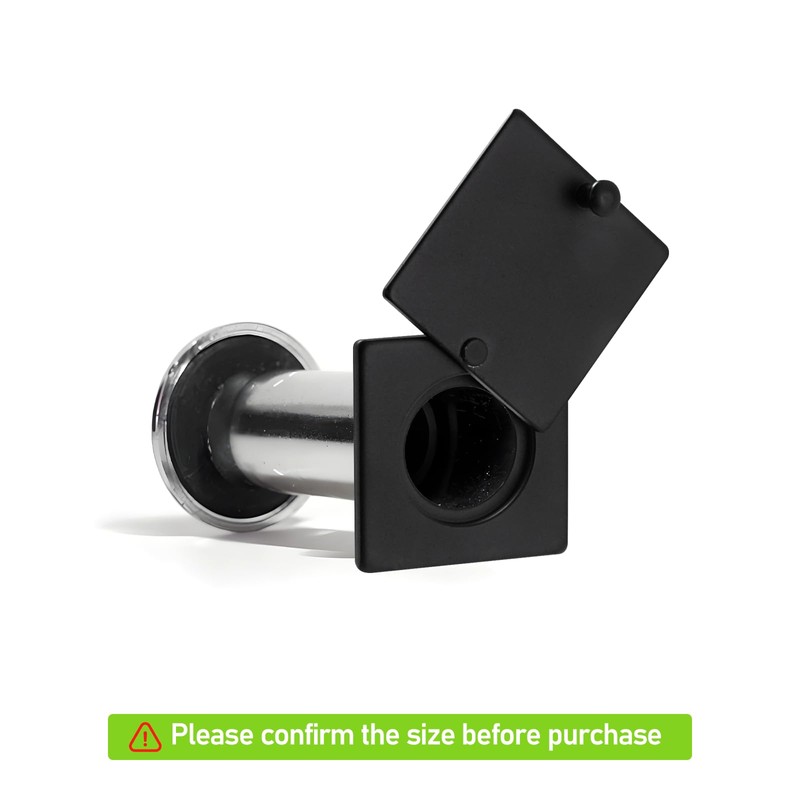 Peephole Security Cap Set, Home Door Viewer Cover with Self-Adhesive