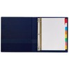 Avery 8-Tab Binder Dividers, Write & Erase Multicolor Big Tabs,