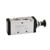 Baomain Hand Pull Valve 2 Position 5 Way G3/8 Air