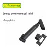 Lion Tools Bomba Manual Mini Portátil Plastico Bicicleta