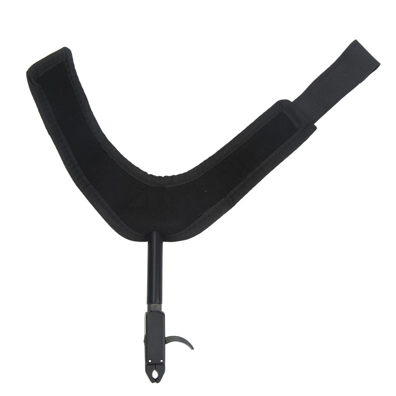 Bow Caliper Release Aid Aluminum Alloy Neoprene Wrist Strap Archery