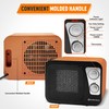 Comfort Zone Space Heaters for Indoor Use, Portable Heater, Fast